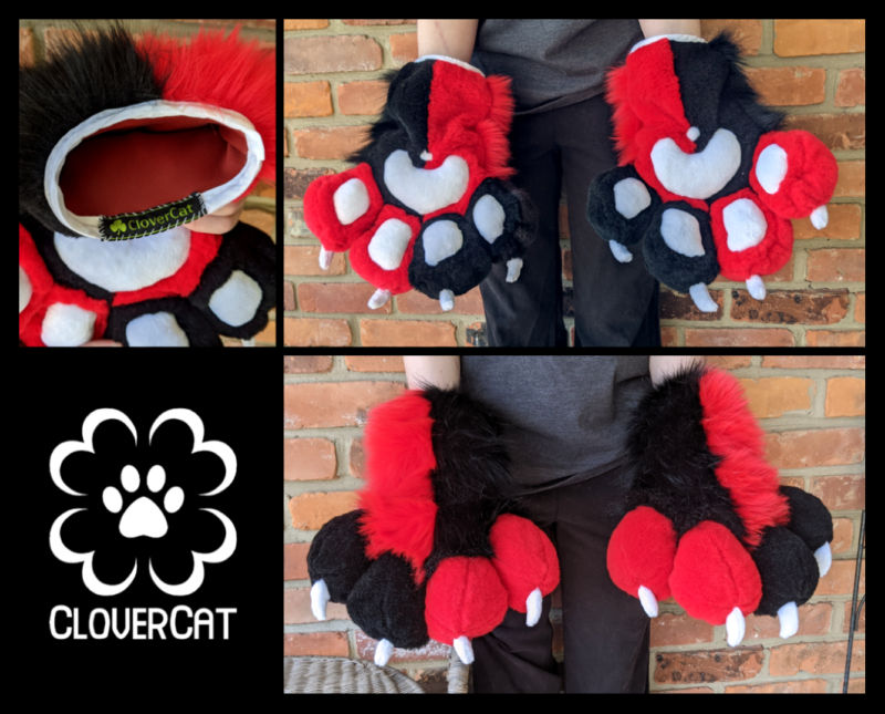 Handpaws: Red, Black, White