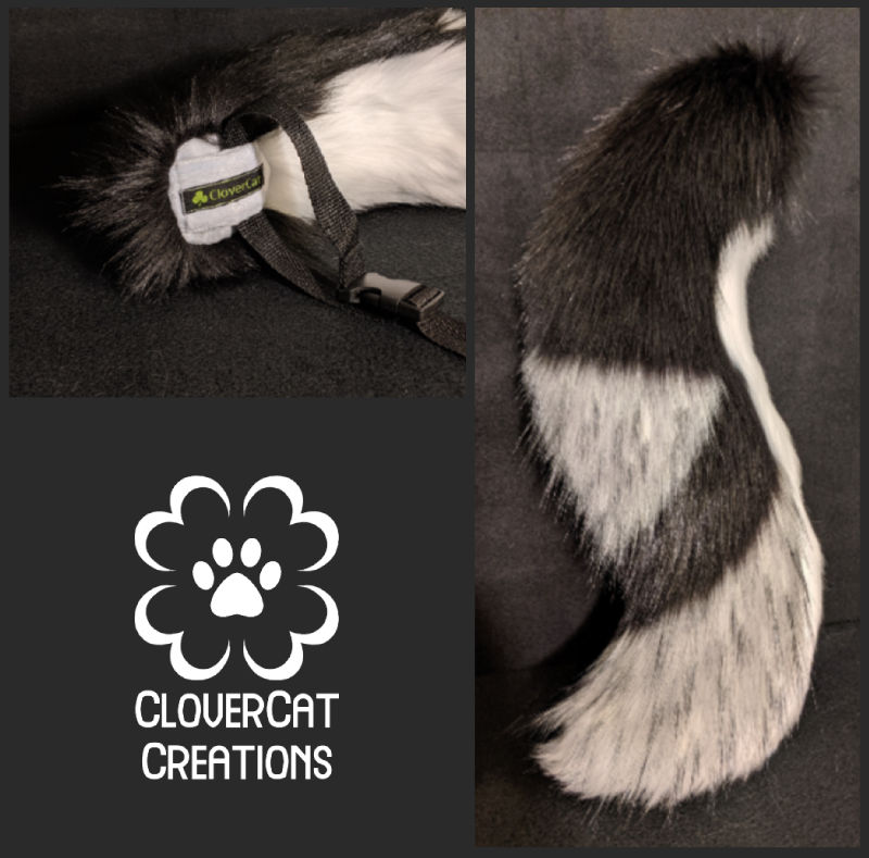 Tail: Black, Silver, White
